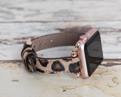 Seamy Lederarmband für Apple Watch aus echtem Leder