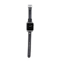 Leather Apple Watch Bands - Ferro Silver Trok Style V4EF