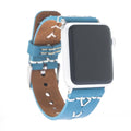 Leather Apple Watch Bands - Guess Style BRN4