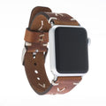 Leather Apple Watch Bands - Omega Style V18