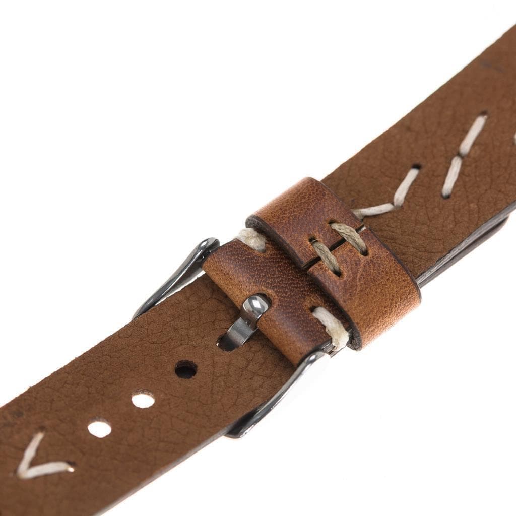 Leather Apple Watch Bands - Omega Style V18