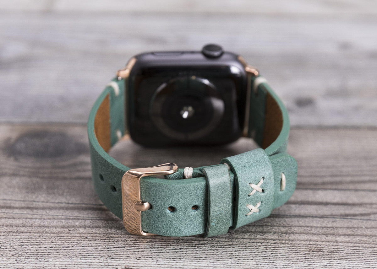 Orfe Lederarmband für Apple Watch aus echtem Leder