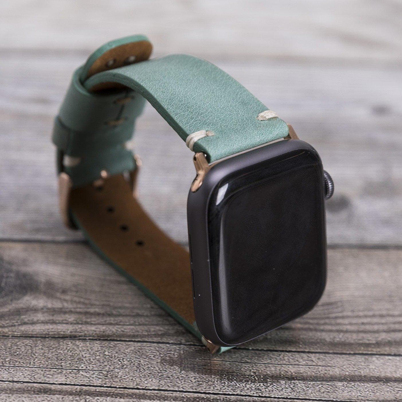 Orfe Lederarmband für Apple Watch aus echtem Leder