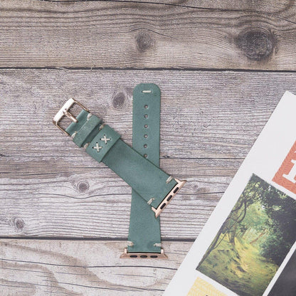 Orfe Lederarmband für Apple Watch aus echtem Leder