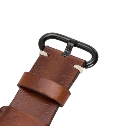 Pulsar Cuff Lederarmband für Apple Watch aus echtem Leder