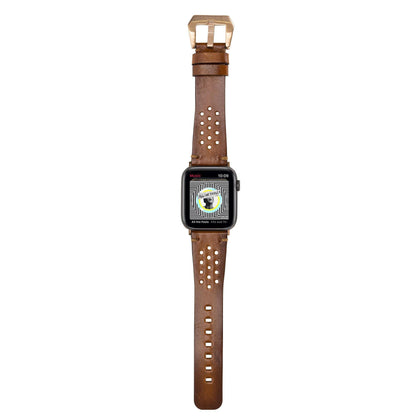 Vigo Lederarmband für Apple Watch aus echtem Leder