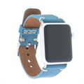 Leather Apple Watch Bands - Welder Style BRN4