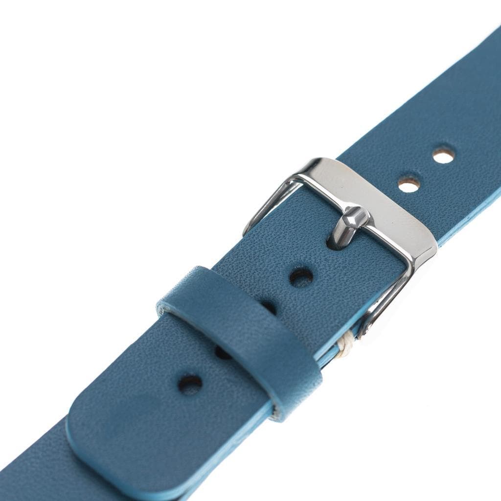 Leather Apple Watch Bands - Welder Style BRN4