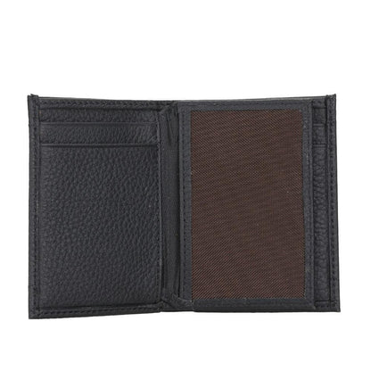 Maka Men's Geldbörse aus echtem Leder aus echtem Leder in Schwarz