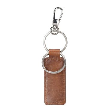 Mina Keyring Schlüsselanhänger aus Leder aus echtem Leder
