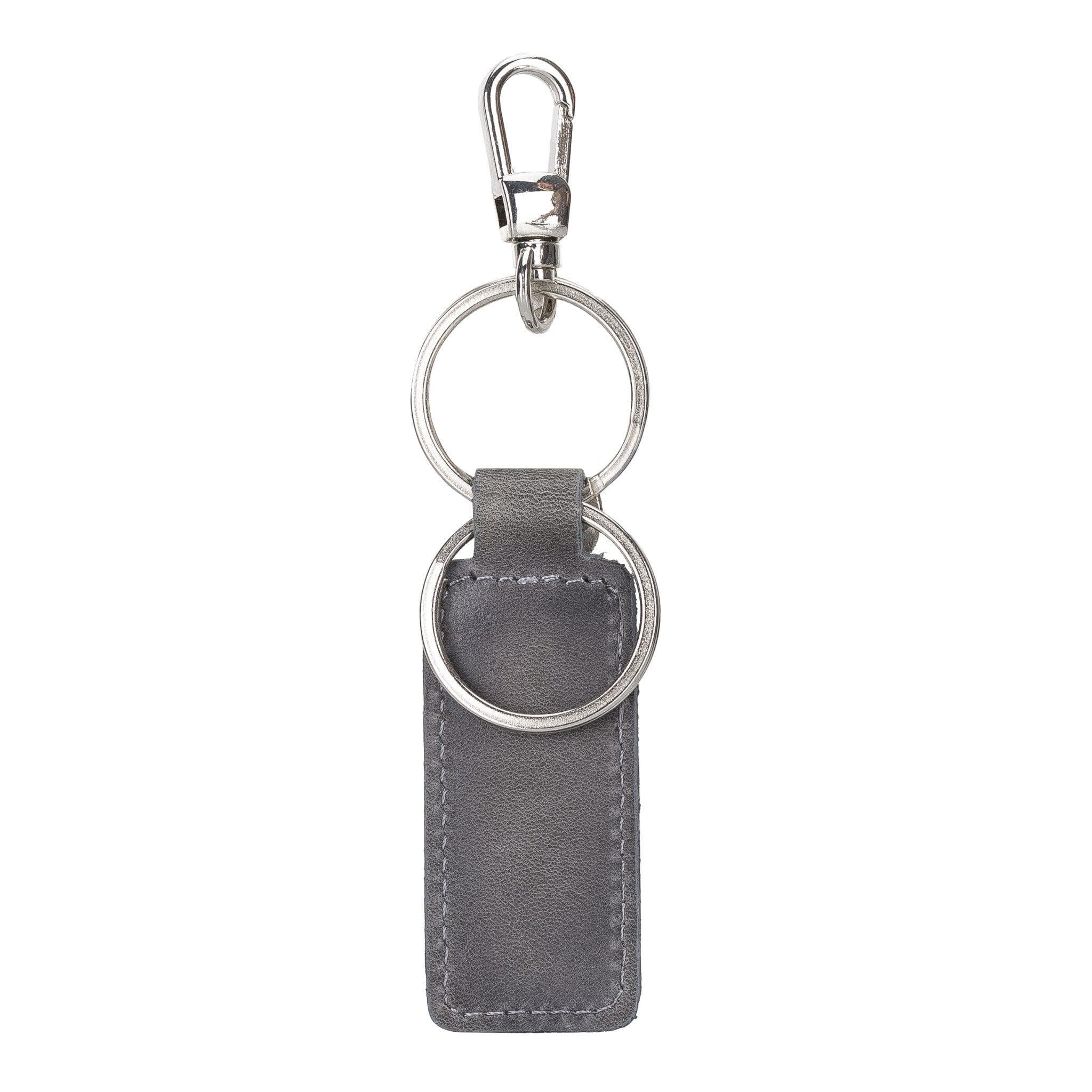 Mina Keyring Schlüsselanhänger aus Leder aus echtem Leder