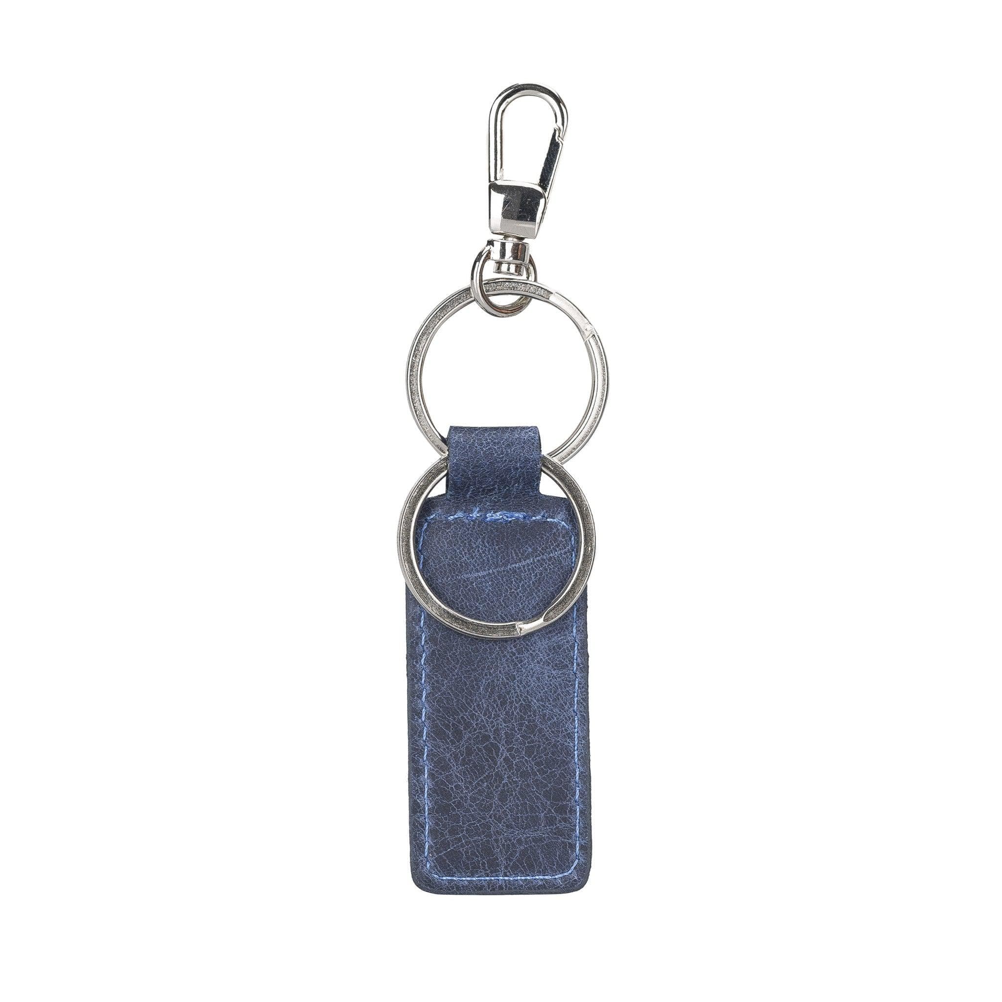 Mina Keyring Schlüsselanhänger aus Leder aus echtem Leder