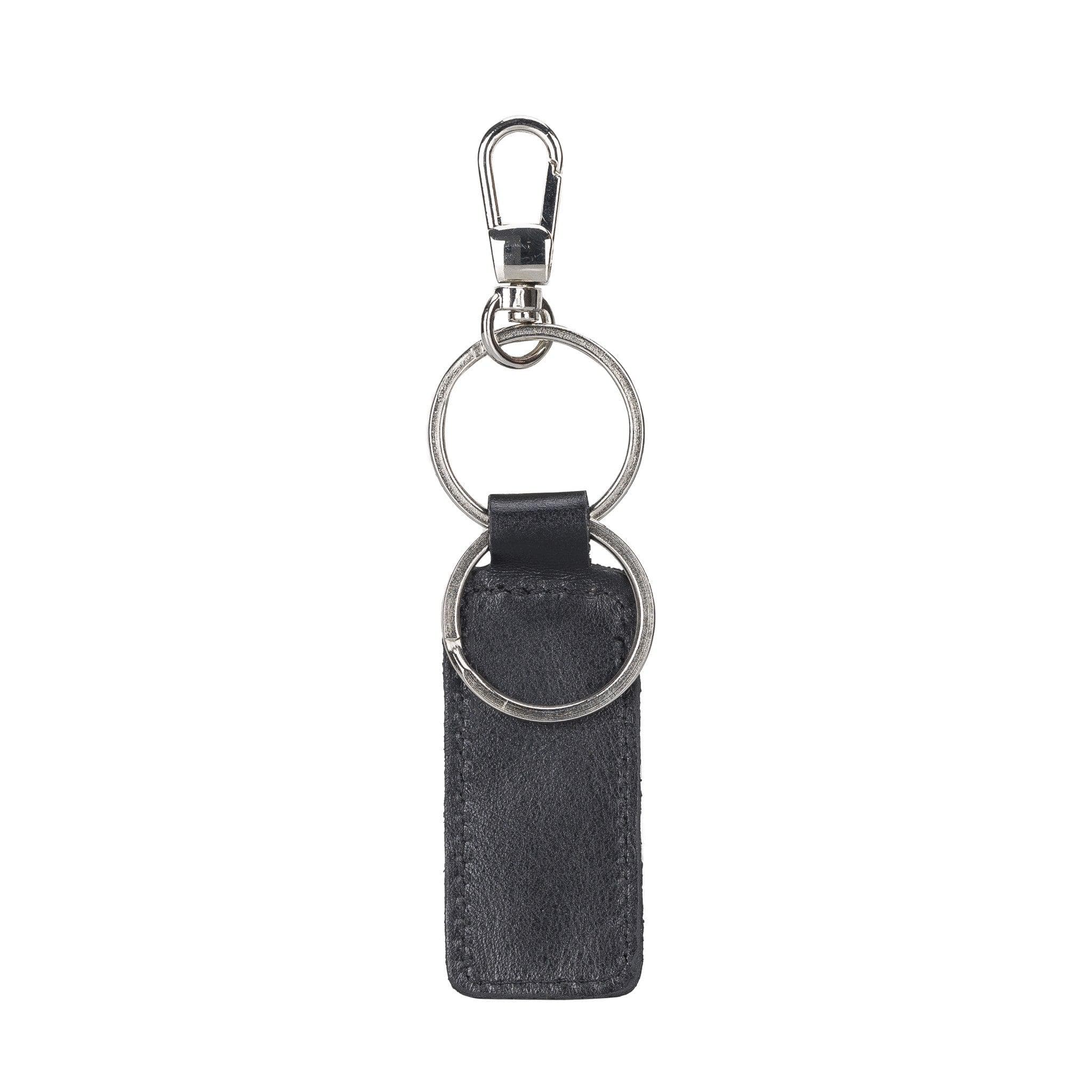 Mina Keyring Schlüsselanhänger aus Leder aus echtem Leder
