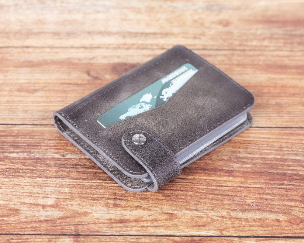 Oscard Card Holder Brown