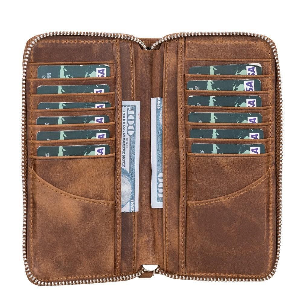 Ovis Universal Leather Wallet Case 6.5"