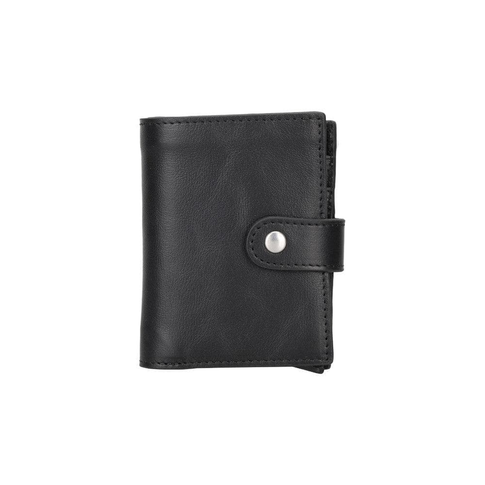 Palertag Leather Mechanical Card Holder Bouletta