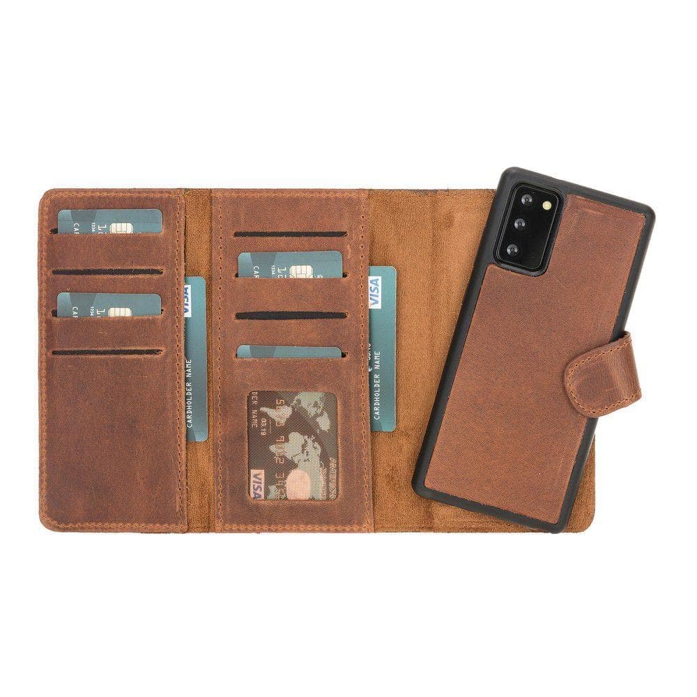 Samsung Galaxy Note 20 Leather SANTA Wallet Case