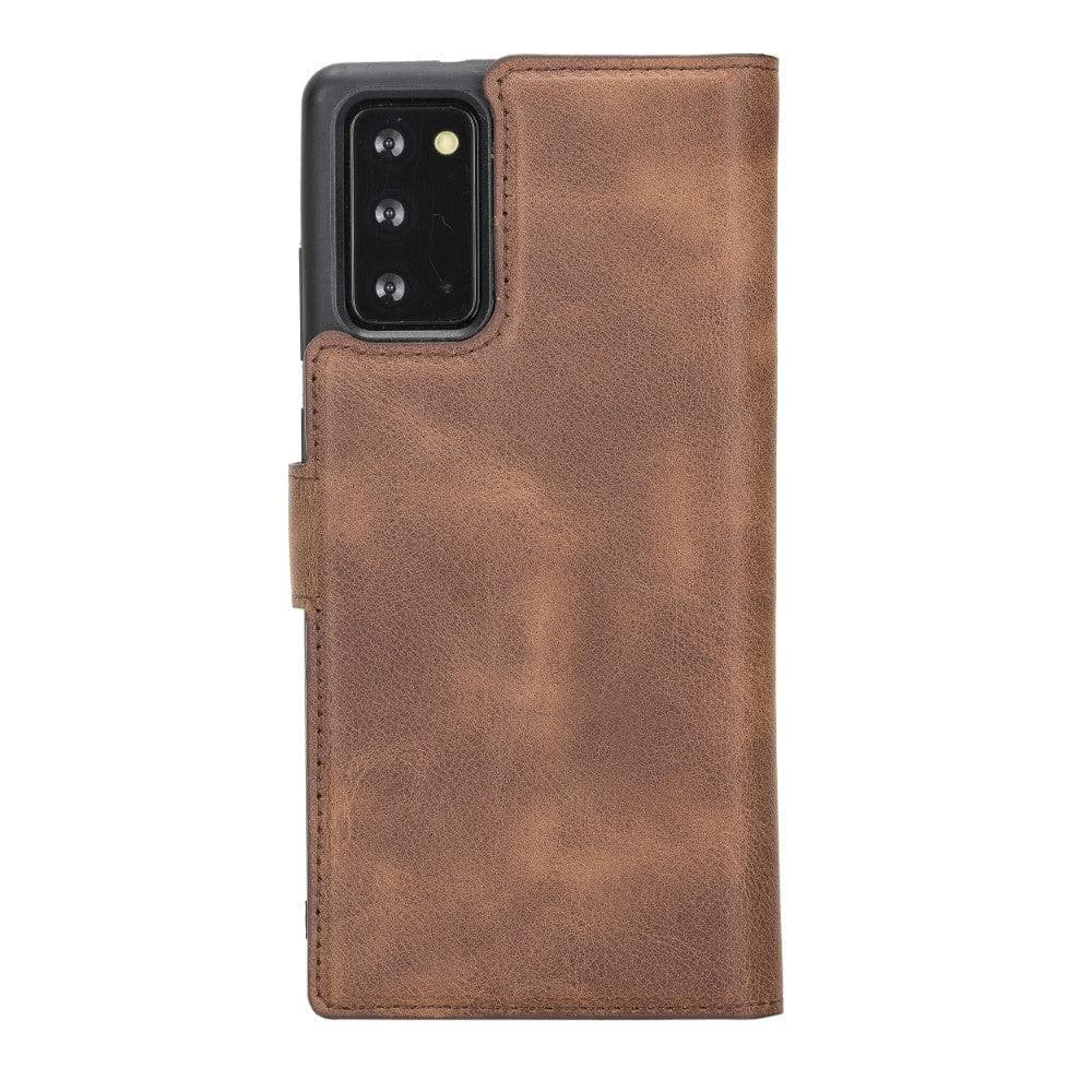 Magic Abnehmbar Leder Wallet Case für Samsung Galaxy Note 20 Ultra aus echtem Leder