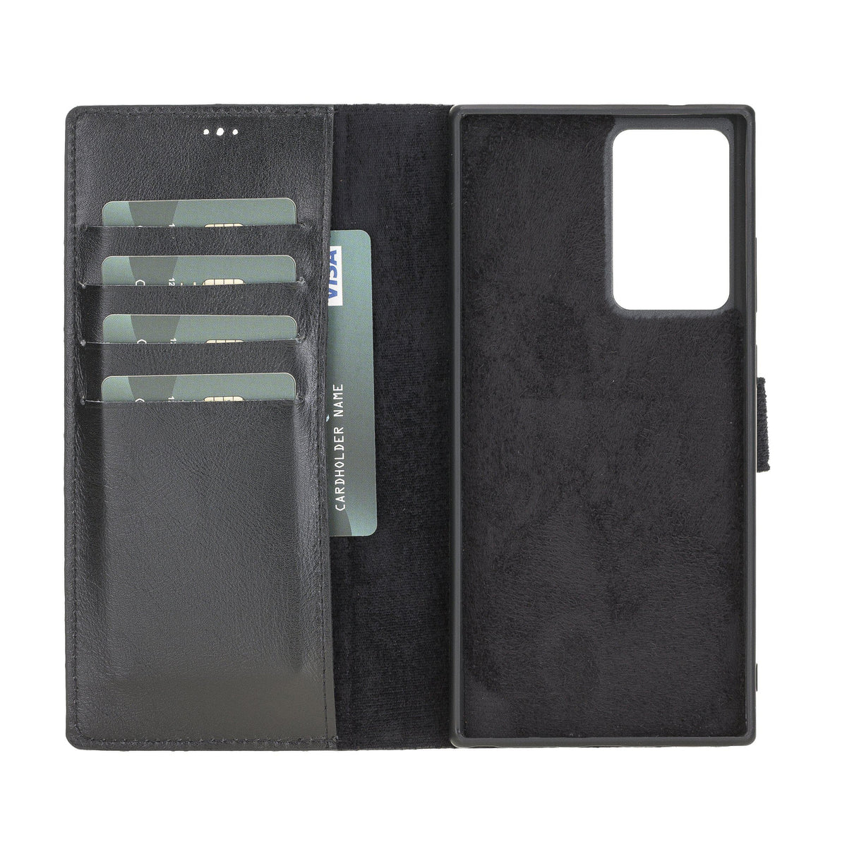 Magic Abnehmbar Leder Wallet Case für Samsung Galaxy Note 20 Ultra aus echtem Leder