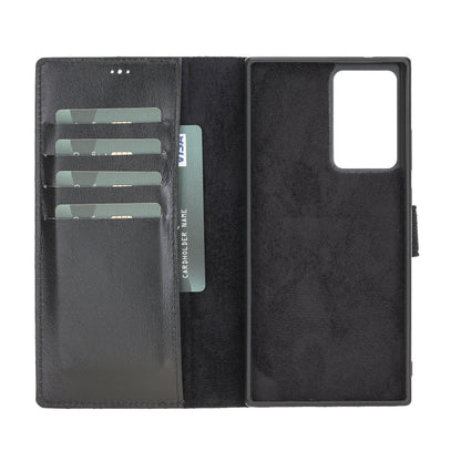 Magic Abnehmbar Leder Wallet Case für Samsung Galaxy Note 20 Ultra aus echtem Leder