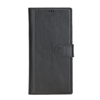 Magic Abnehmbar Leder Wallet Case für Samsung Galaxy Note 20 aus echtem Leder