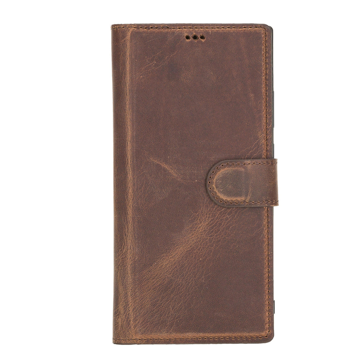 Magic Abnehmbar Leder Wallet Case für Samsung Galaxy Note 20 aus echtem Leder