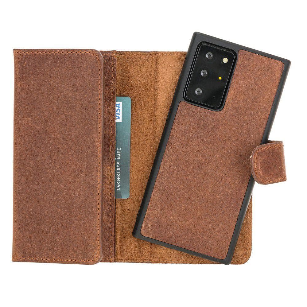 Samsung Galaxy Note 20 Ultra Leather SANTA Wallet Case