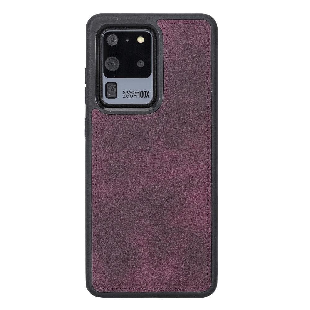 Magic Abnehmbar Leder Wallet Case für Samsung Galaxy S20 Ultra aus echtem Leder