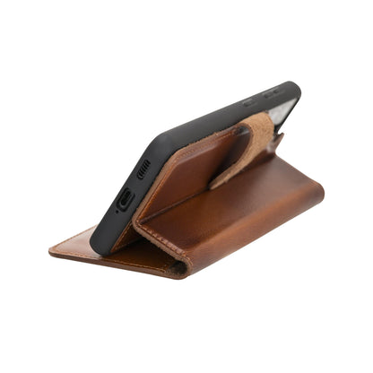 Magic Abnehmbar Leder Wallet Case für Samsung Galaxy S20 Ultra aus echtem Leder