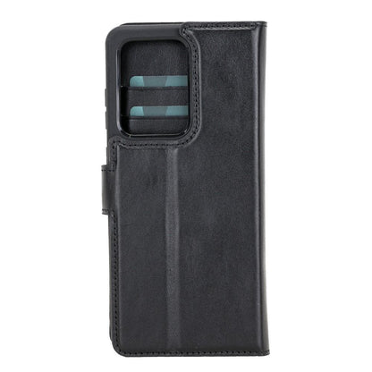 Magic Abnehmbar Leder Wallet Case für Samsung Galaxy S20 Ultra aus echtem Leder