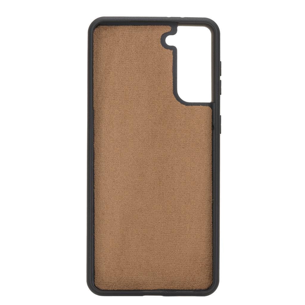 Magic Abnehmbar Leder Wallet Case für Samsung Galaxy S21 Plus aus echtem Leder