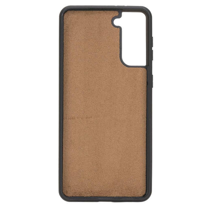 Magic Abnehmbar Leder Wallet Case für Samsung Galaxy S21 Plus aus echtem Leder