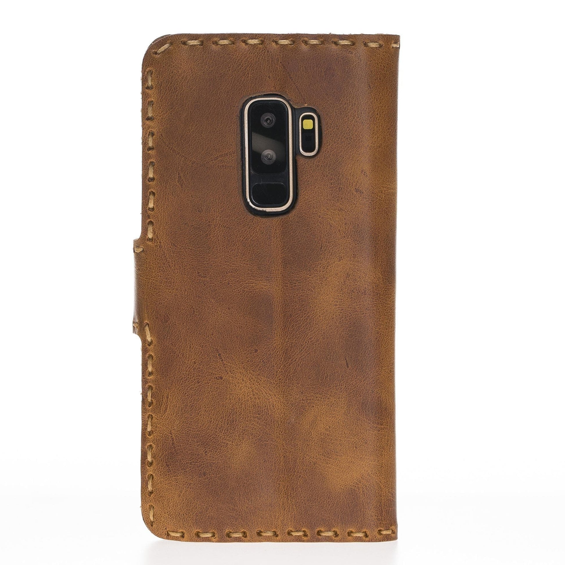 Samsung Galaxy S9 Plus Flora Tan Wallet Case Tan