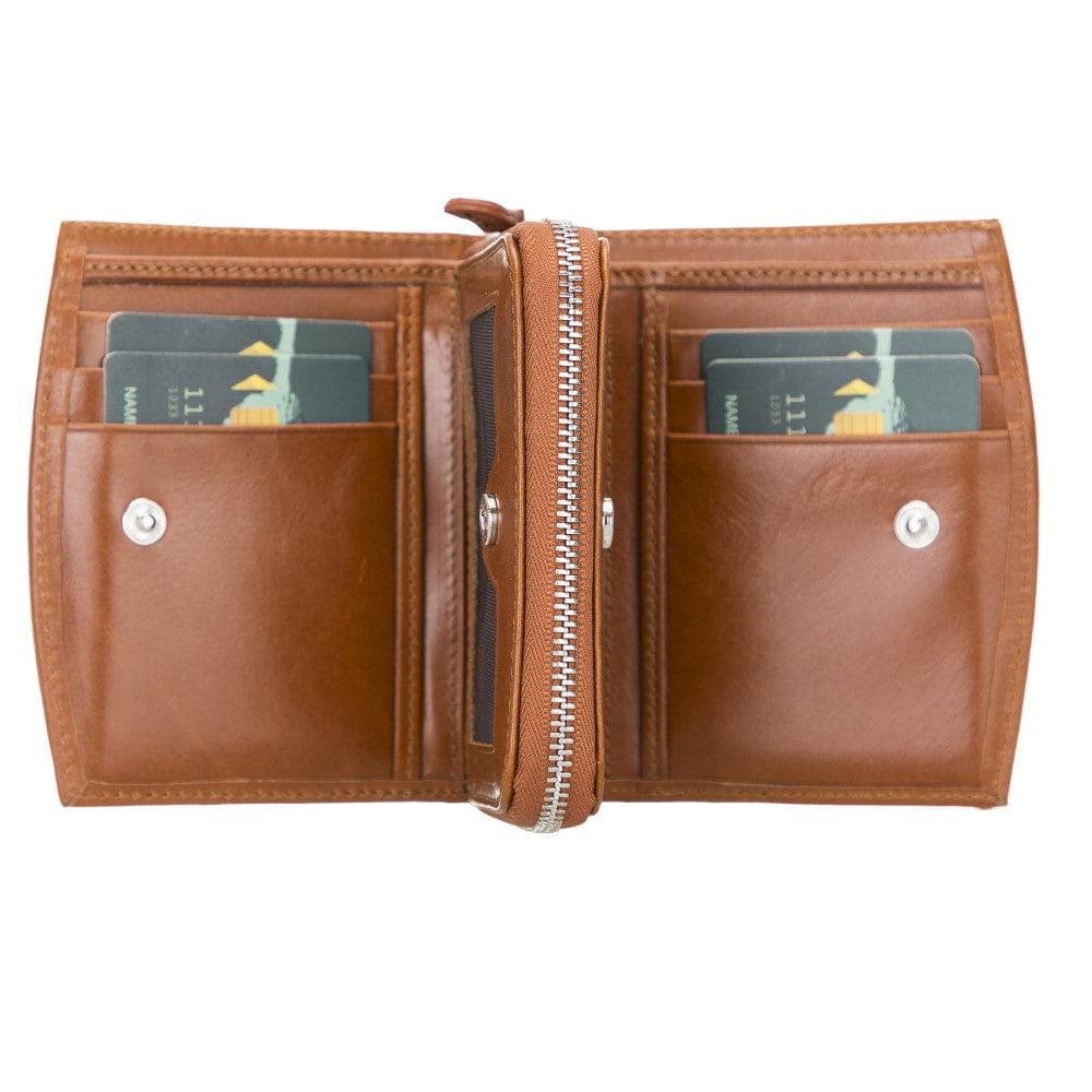 Vero Women's Leather Wallet Tan