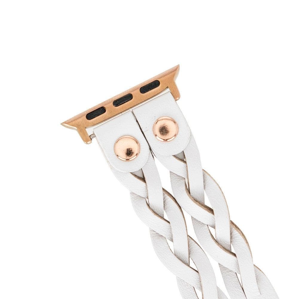 York Double Lederarmband für Apple Watch aus echtem Leder