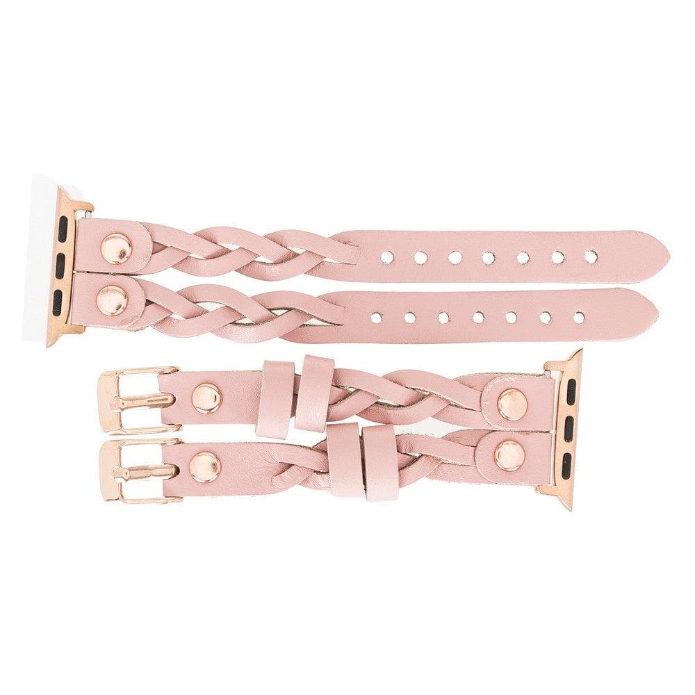 York Double Lederarmband für Apple Watch aus echtem Leder