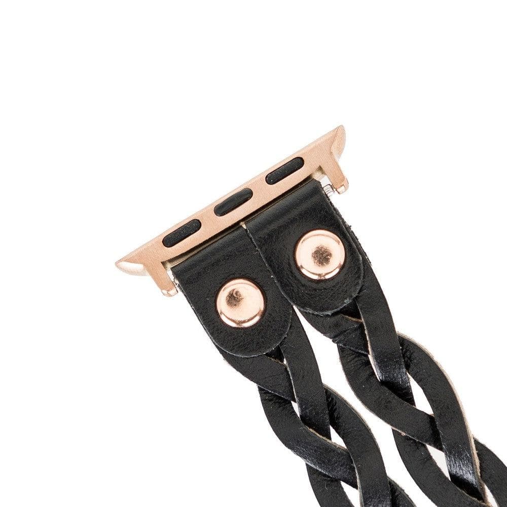 York Double Lederarmband für Apple Watch aus echtem Leder