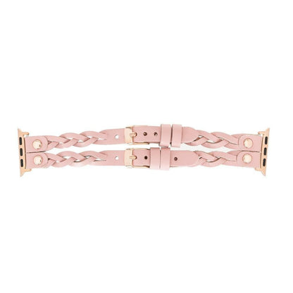 York Double Lederarmband für Apple Watch aus echtem Leder