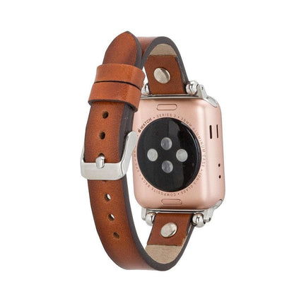 Visby Lederarmband für Apple Watch aus echtem Leder