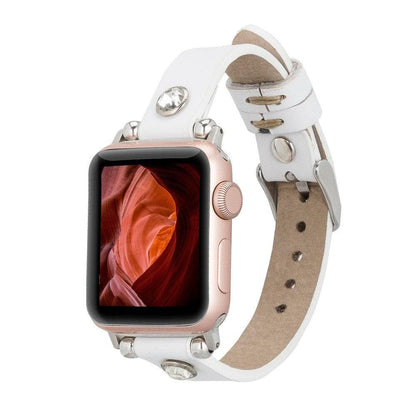 Visby Lederarmband für Apple Watch aus echtem Leder