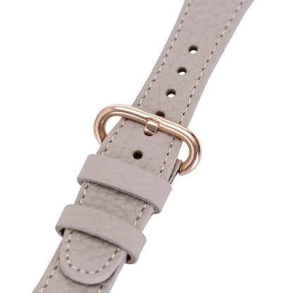 Roma Lederarmband für Apple Watch aus echtem Leder in Braun