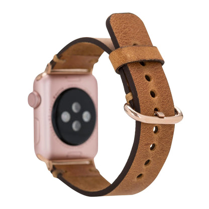 Roma Lederarmband für Apple Watch aus echtem Leder