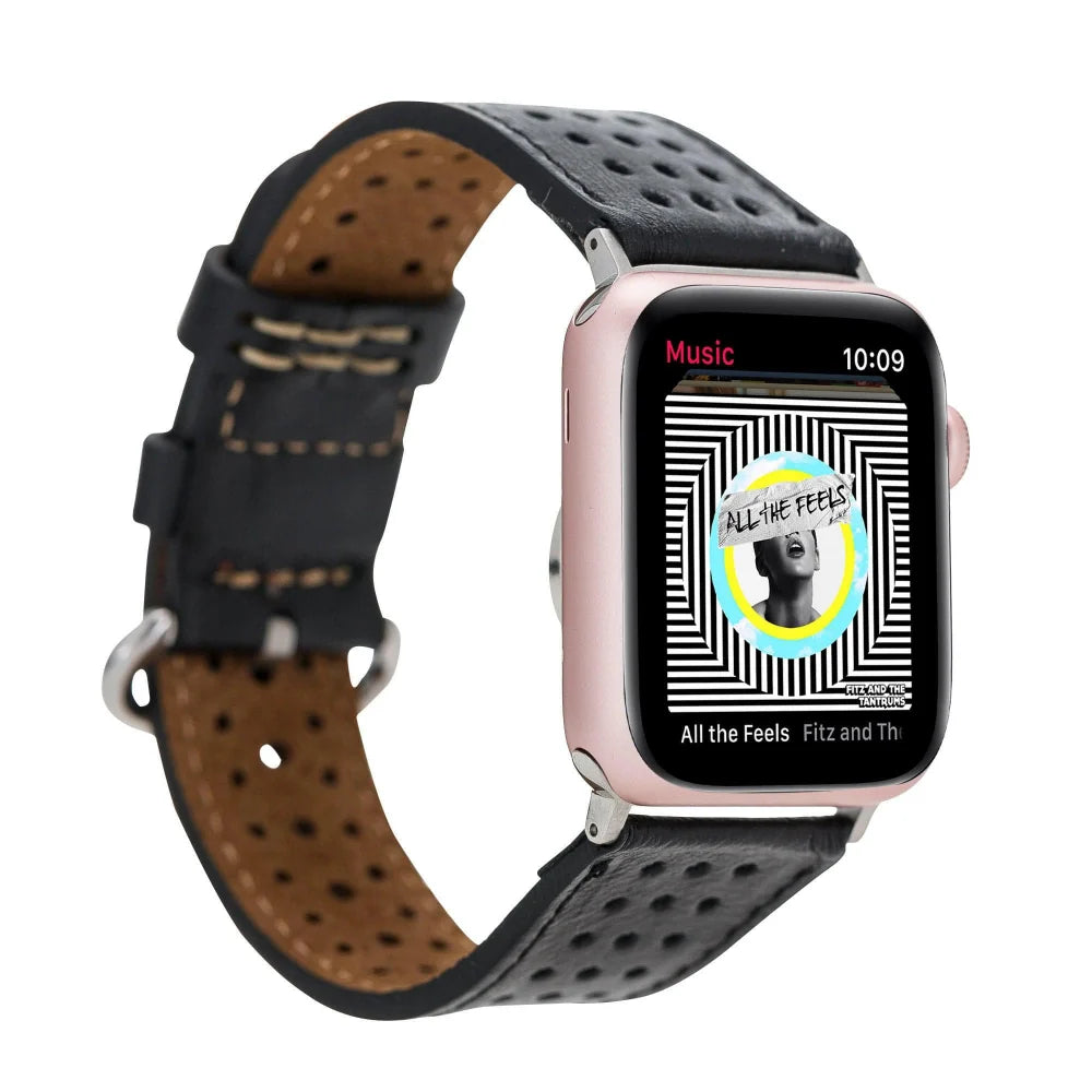 7019 Lederarmband für Apple Watch aus echtem Leder