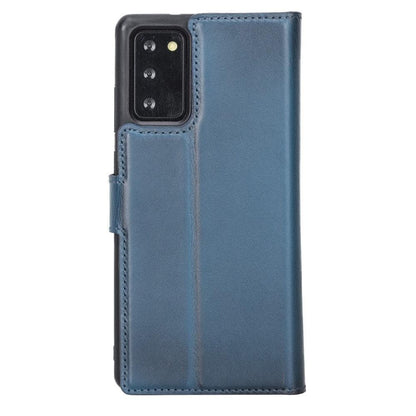 Magic Abnehmbar Leder Wallet Case für Samsung Galaxy Note 20 aus echtem Leder