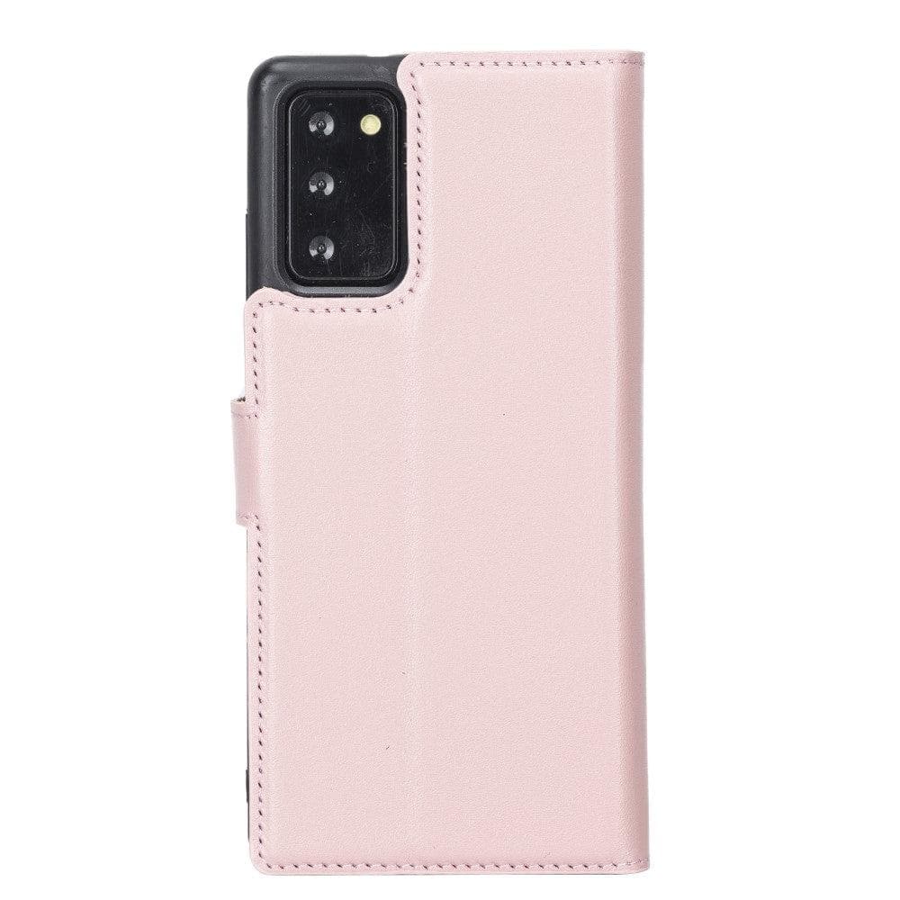 Magic Abnehmbar Leder Wallet Case für Samsung Galaxy Note 20 aus echtem Leder