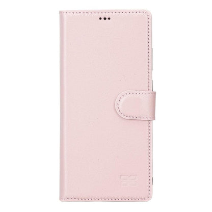 Magic Abnehmbar Leder Wallet Case für Samsung Galaxy Note 20 aus echtem Leder