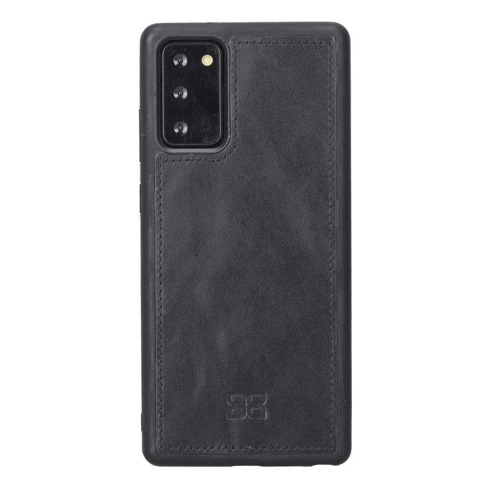 Magic Abnehmbar Leder Wallet Case für Samsung Galaxy Note 20 aus echtem Leder