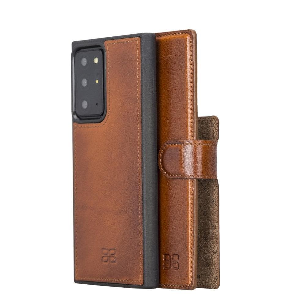 Magic Abnehmbar Leder Wallet Case für Samsung Galaxy Note 20 Ultra aus echtem Leder