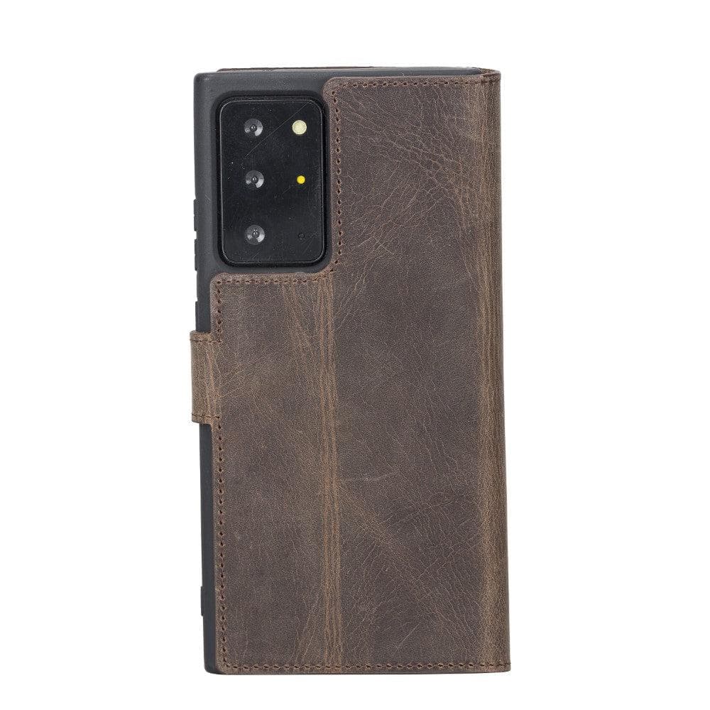 Magic Abnehmbar Leder Wallet Case für Samsung Galaxy Note 20 Ultra aus echtem Leder