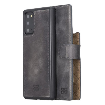 Magic Abnehmbar Leder Wallet Case für Samsung Galaxy Note 20 Ultra aus echtem Leder